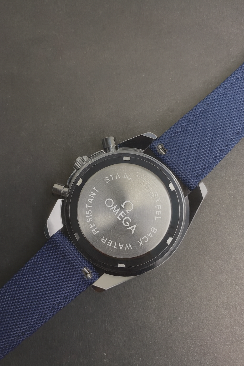 Omega x Swatch Moonswatch Super Blue Moon – Premium Metal Case Mod