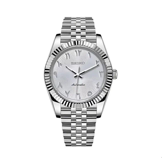 Seiko Mod Datejust Arabic Dial | Automatic 40mm | Multiple Colors