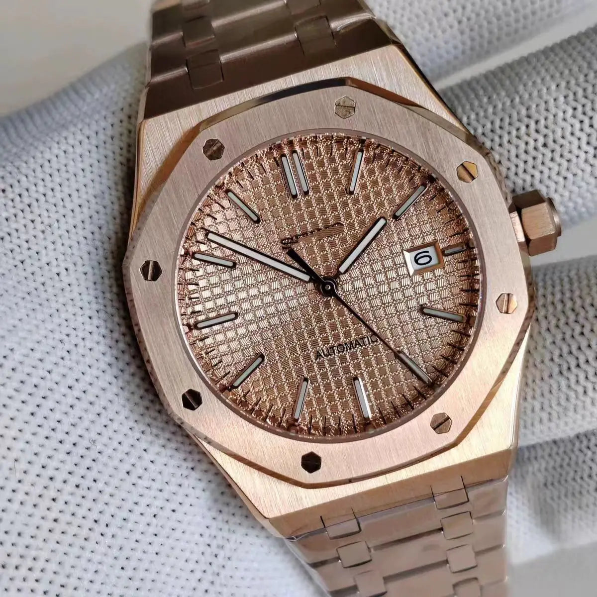 Seiko Royal Oak Mod - Automatic Seiko Oak Mod