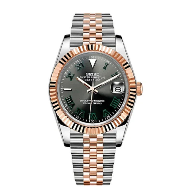 Seiko Datejust Wimbledon - Automatic Seiko Mod