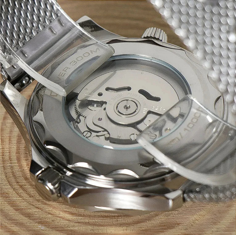 Seiko “No Time To Die” Seamaster Mod – 007 Titanium Style Automatic Diver Watch