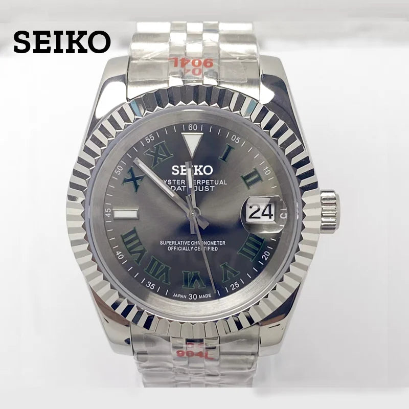Seiko Datejust Wimbledon - Automatic Seiko Mod