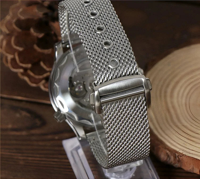 Seiko “No Time To Die” Seamaster Mod – 007 Titanium Style Automatic Diver Watch