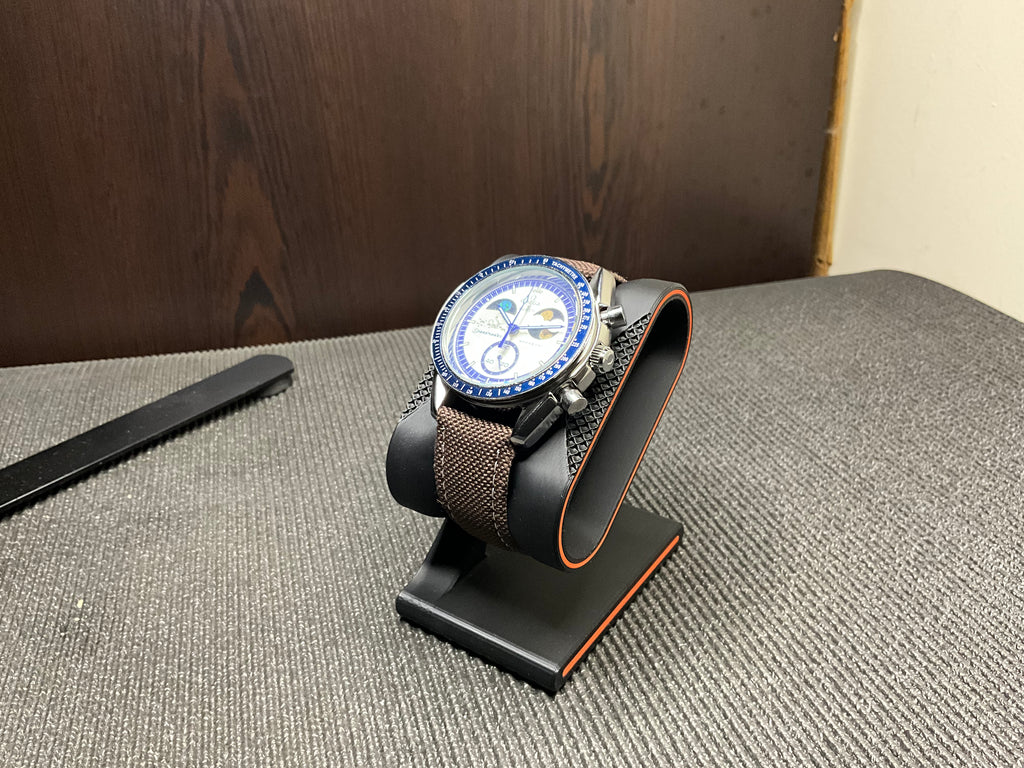 Custom Metal Case Omega x Swatch Mission to Earthphase Moonshine Gold Watch Mod