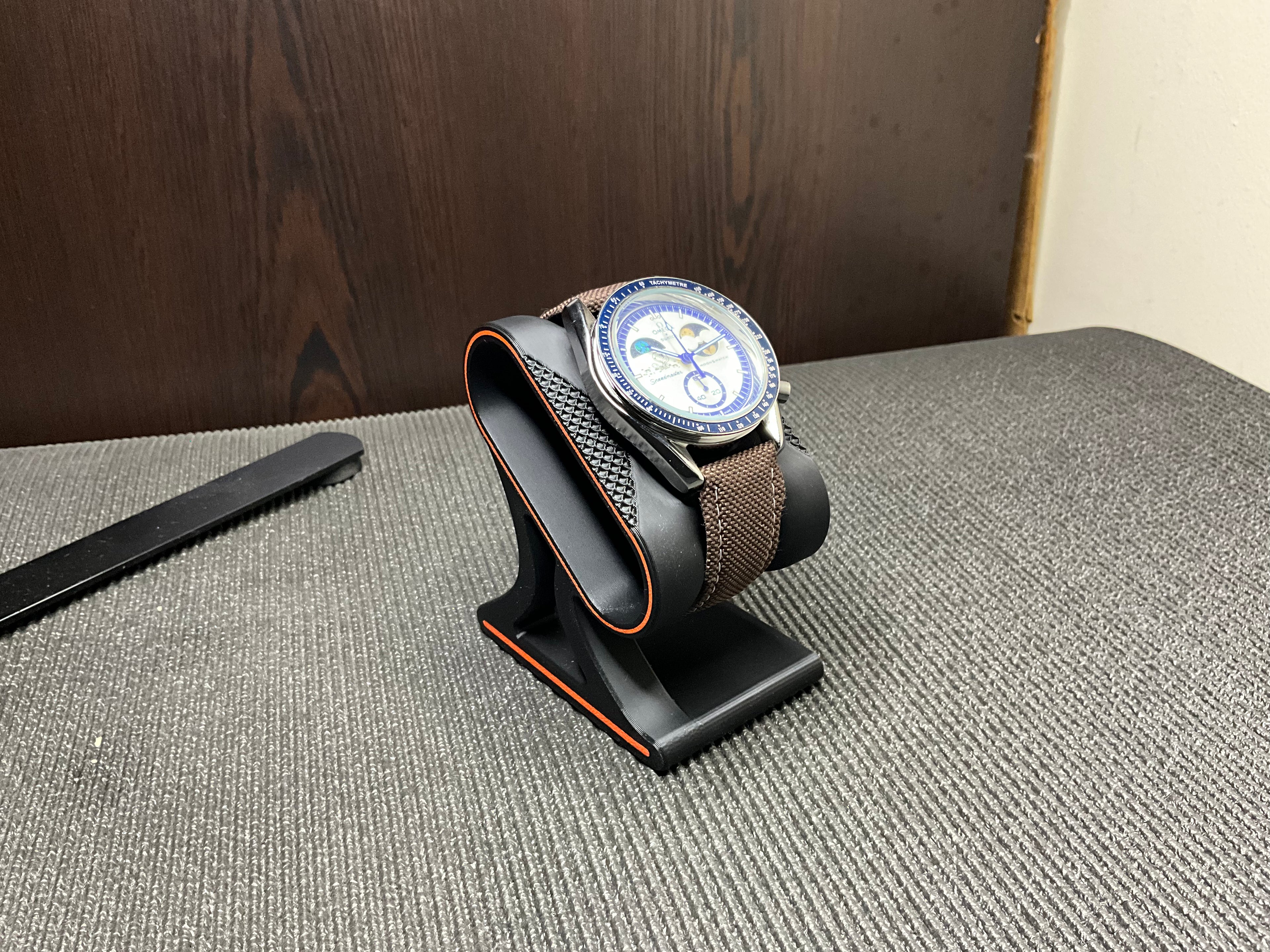 Custom Metal Case Omega x Swatch Mission to Earthphase Moonshine Gold Watch Mod