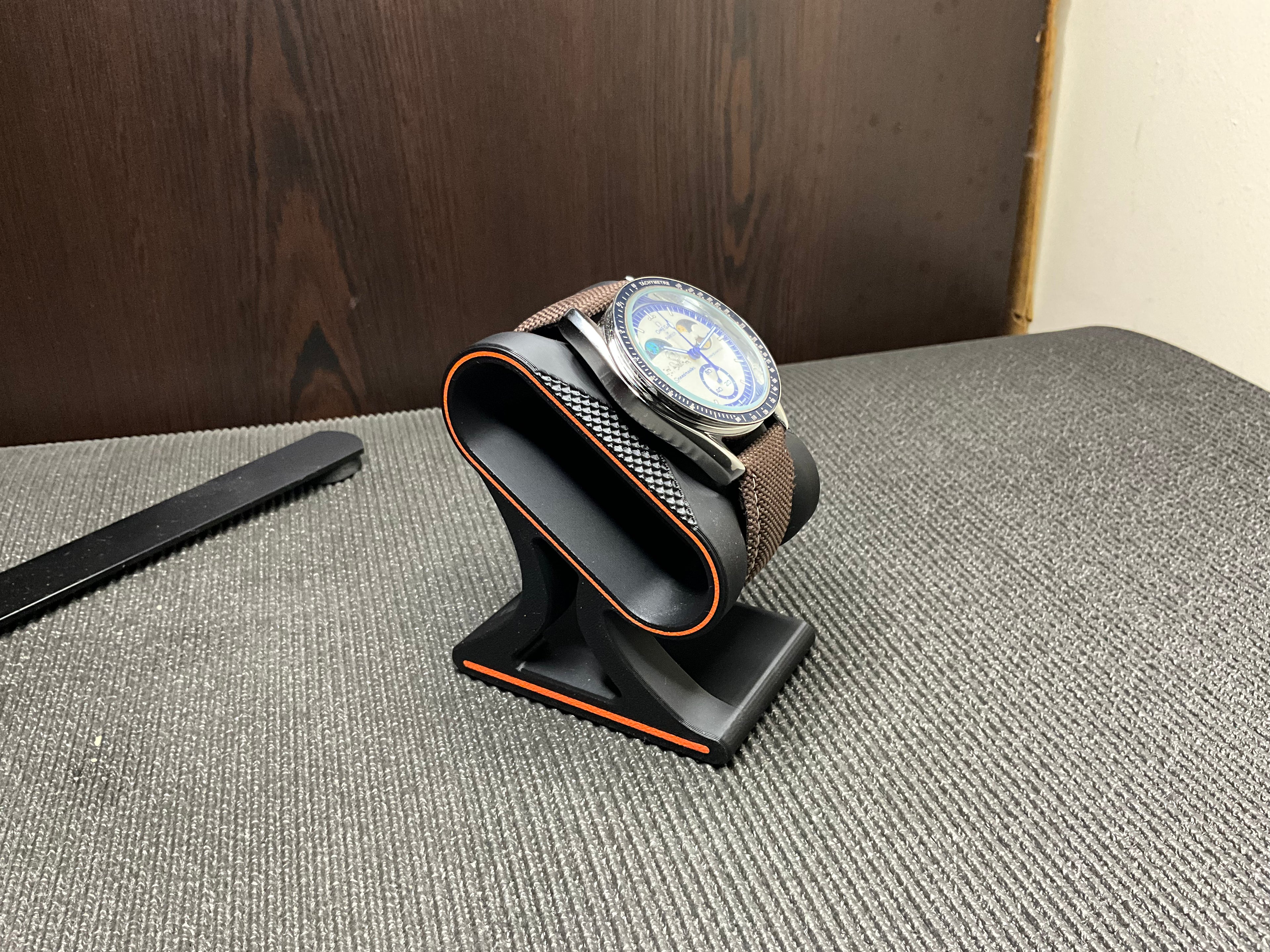 Custom Metal Case Omega x Swatch Mission to Earthphase Moonshine Gold Watch Mod