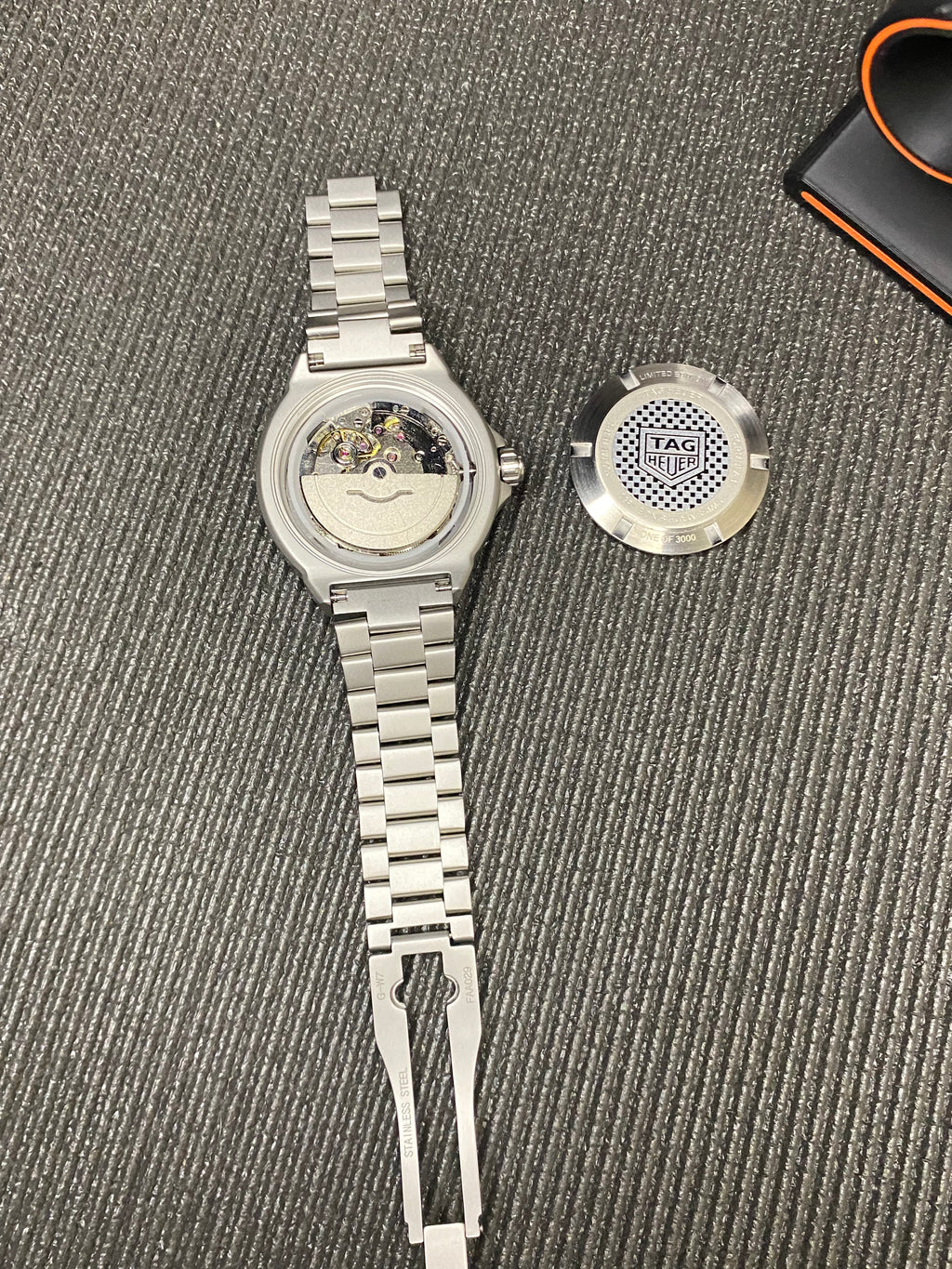 Custom Tag Heuer Formula 1 Solargraph Automatic Watch Mod - 39 mm