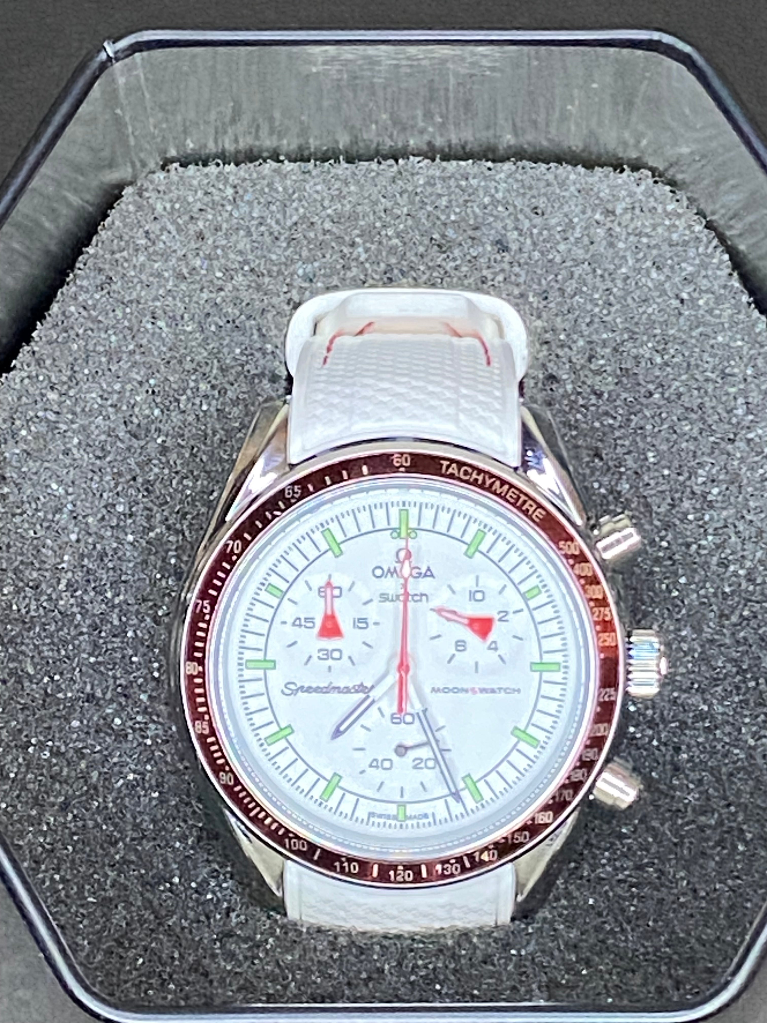 Omega x Swatch Moonswatch Mission To Mars – Metal Case Mod