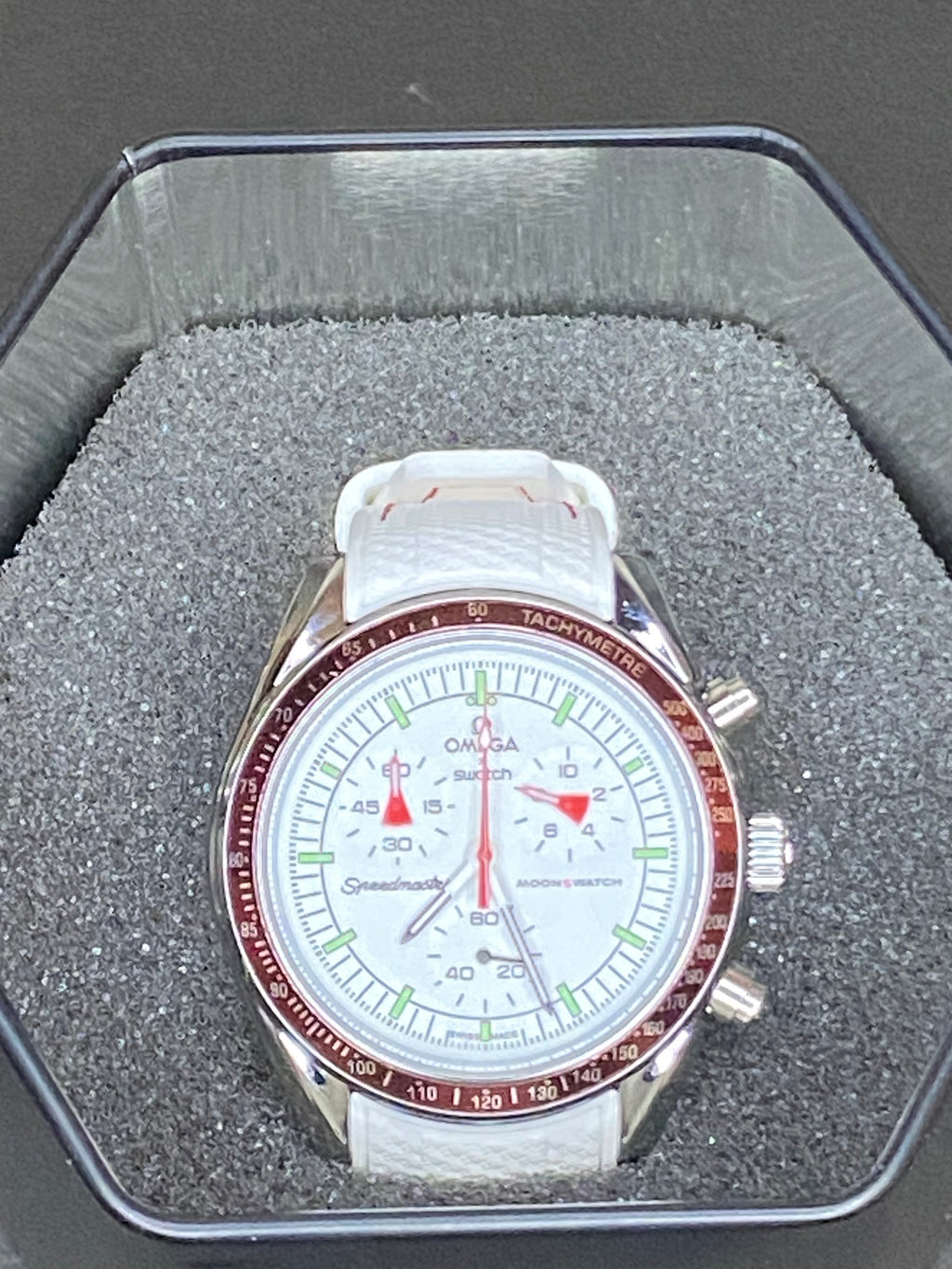 Omega x Swatch Moonswatch Mission To Mars – Metal Case Mod