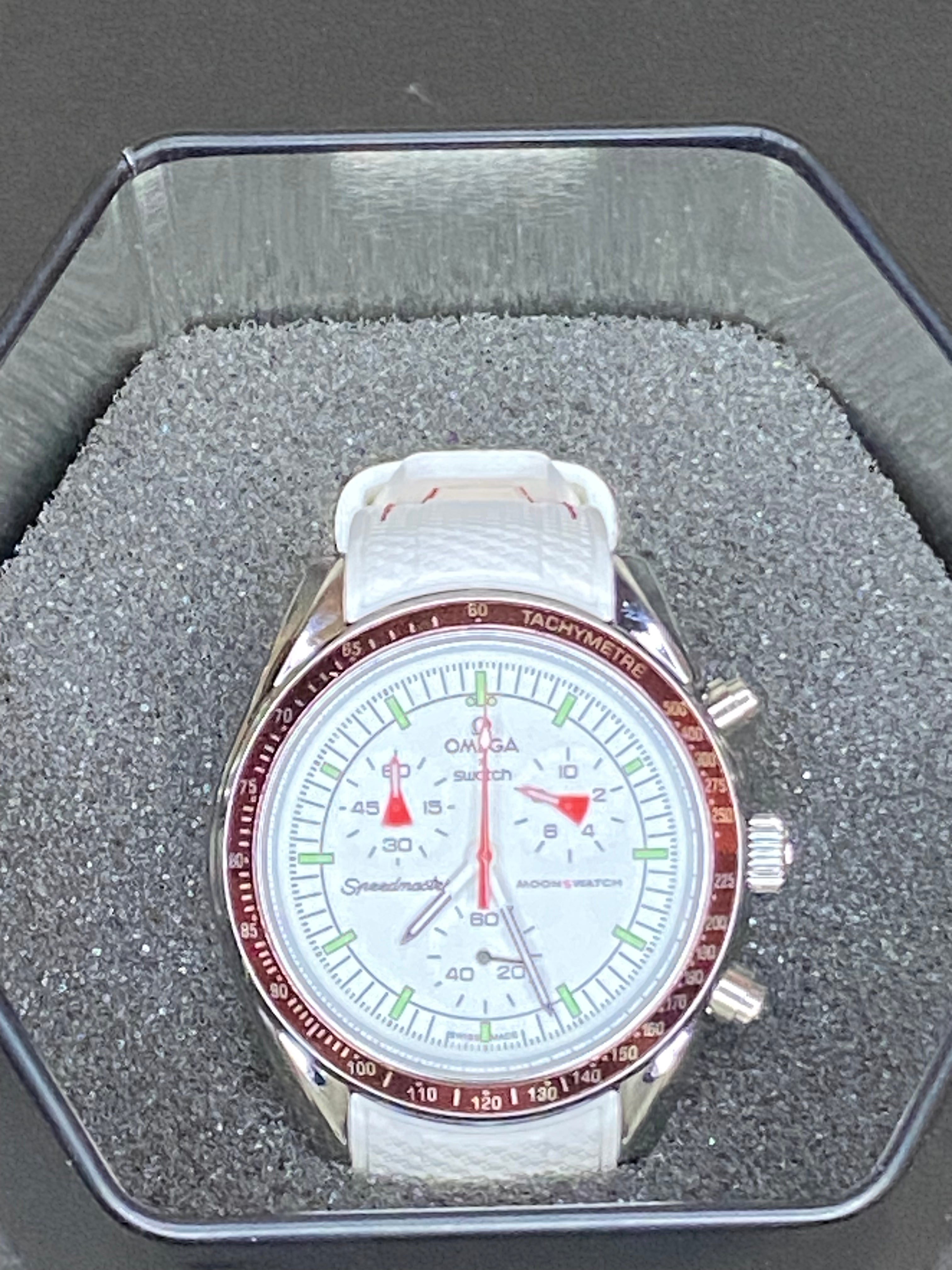 Omega x Swatch Moonswatch Mission To Mars – Metal Case Mod