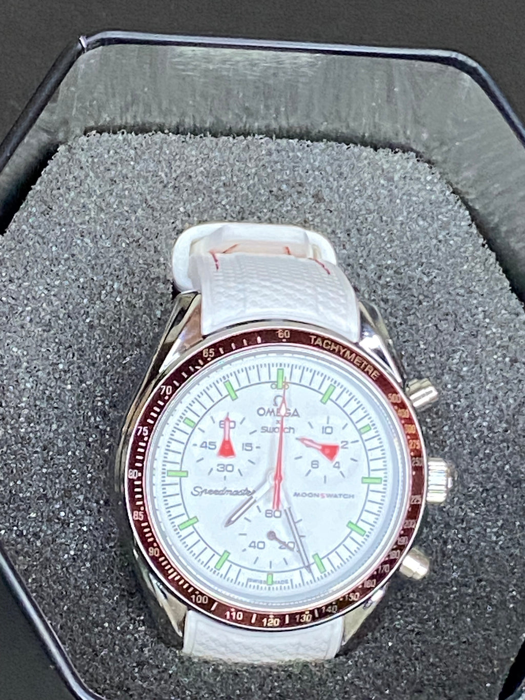 Omega x Swatch Moonswatch Mission To Mars – Metal Case Mod