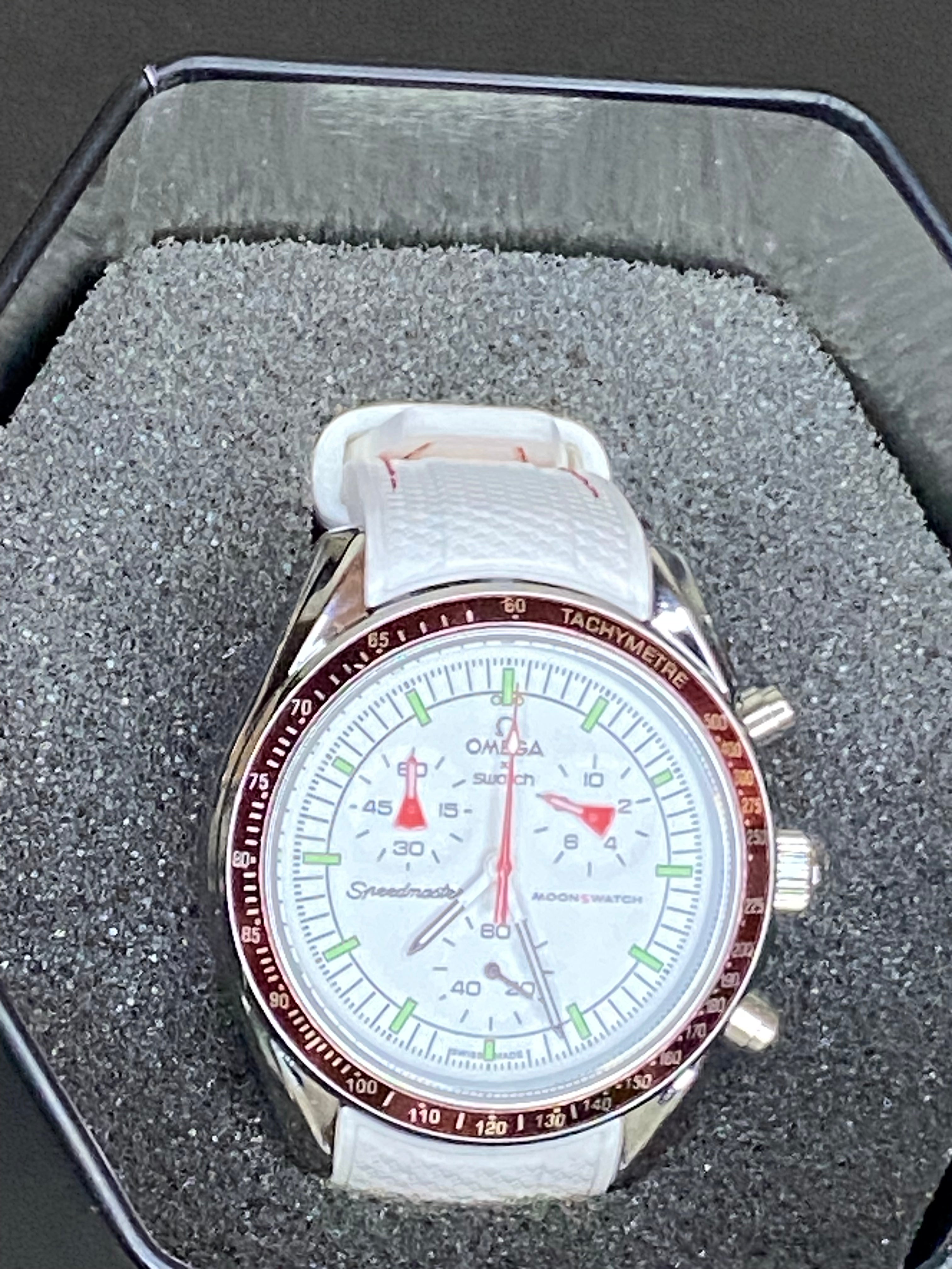 Omega x Swatch Moonswatch Mission To Mars – Metal Case Mod