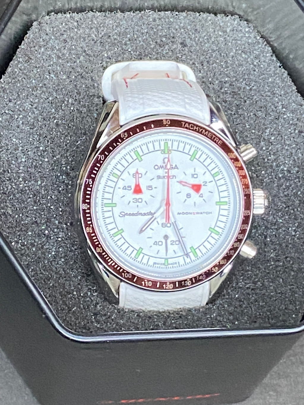 Omega x Swatch Moonswatch Mission To Mars – Metal Case Mod