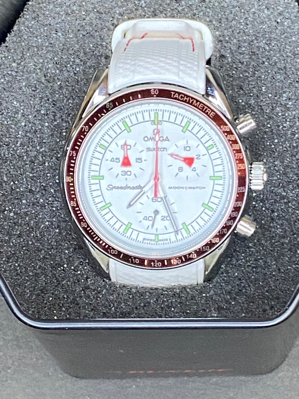 Omega x Swatch Moonswatch Mission To Mars – Metal Case Mod