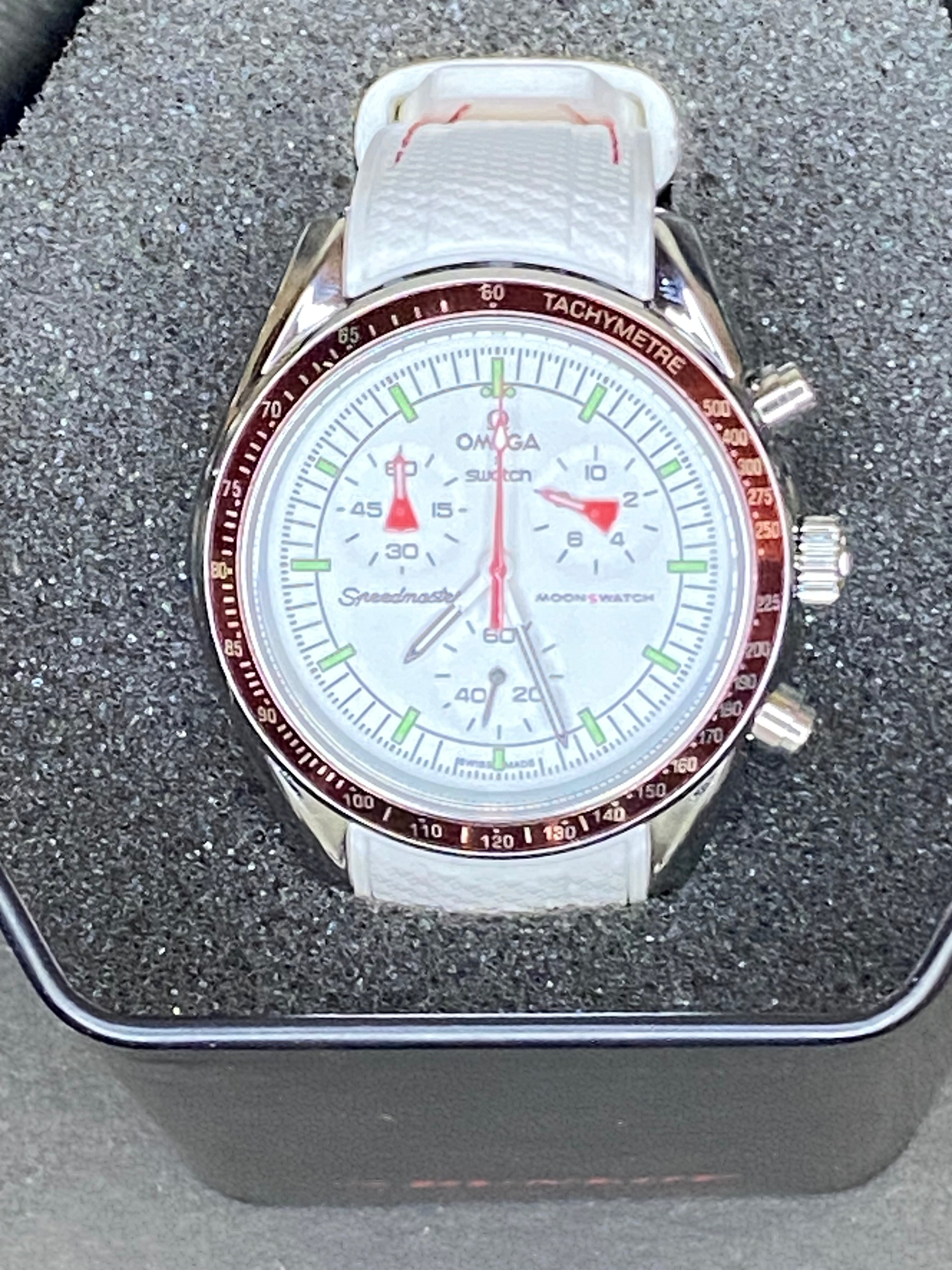 Omega x Swatch Moonswatch Mission To Mars – Metal Case Mod