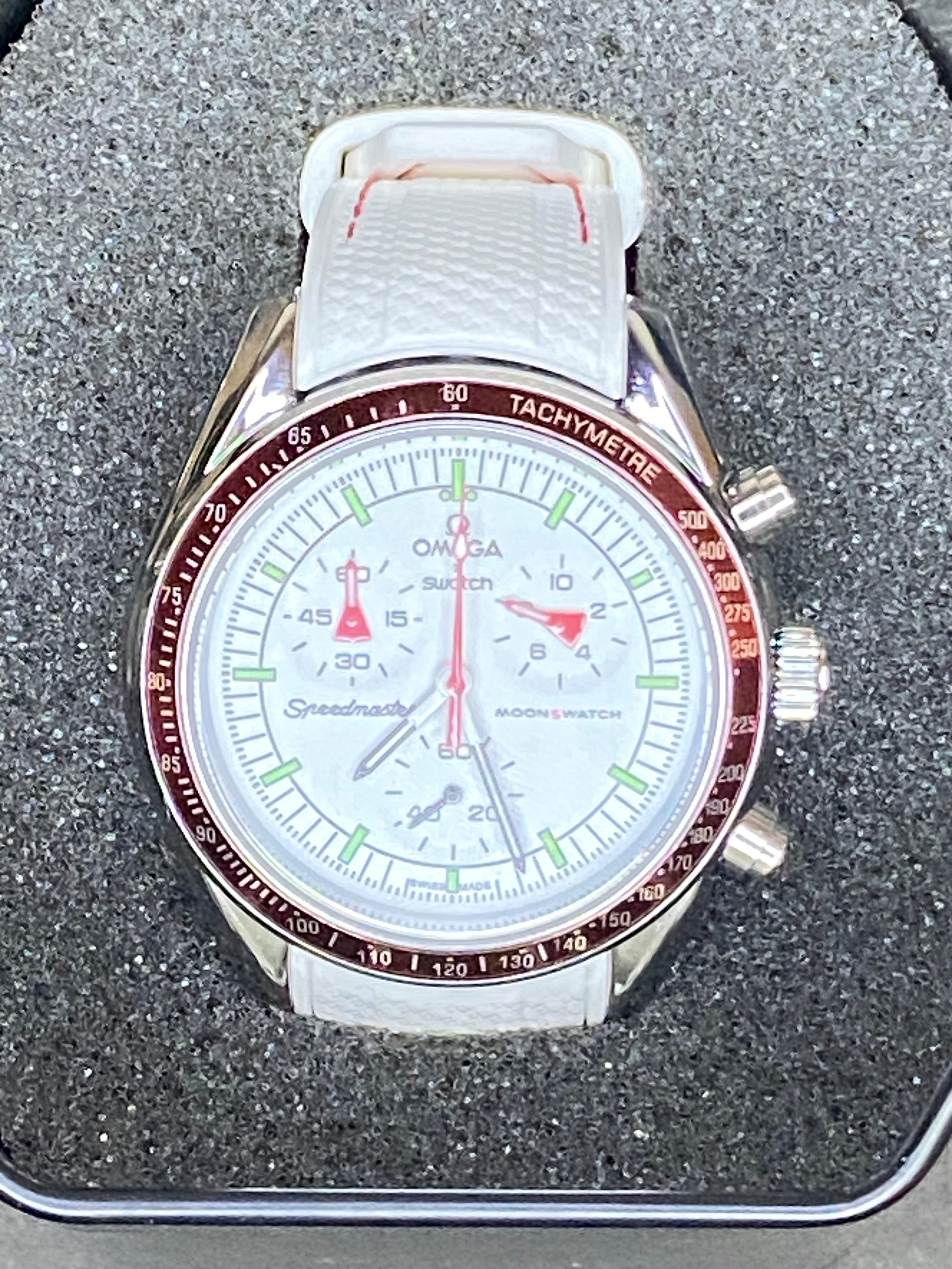 Omega x Swatch Moonswatch Mission To Mars – Metal Case Mod