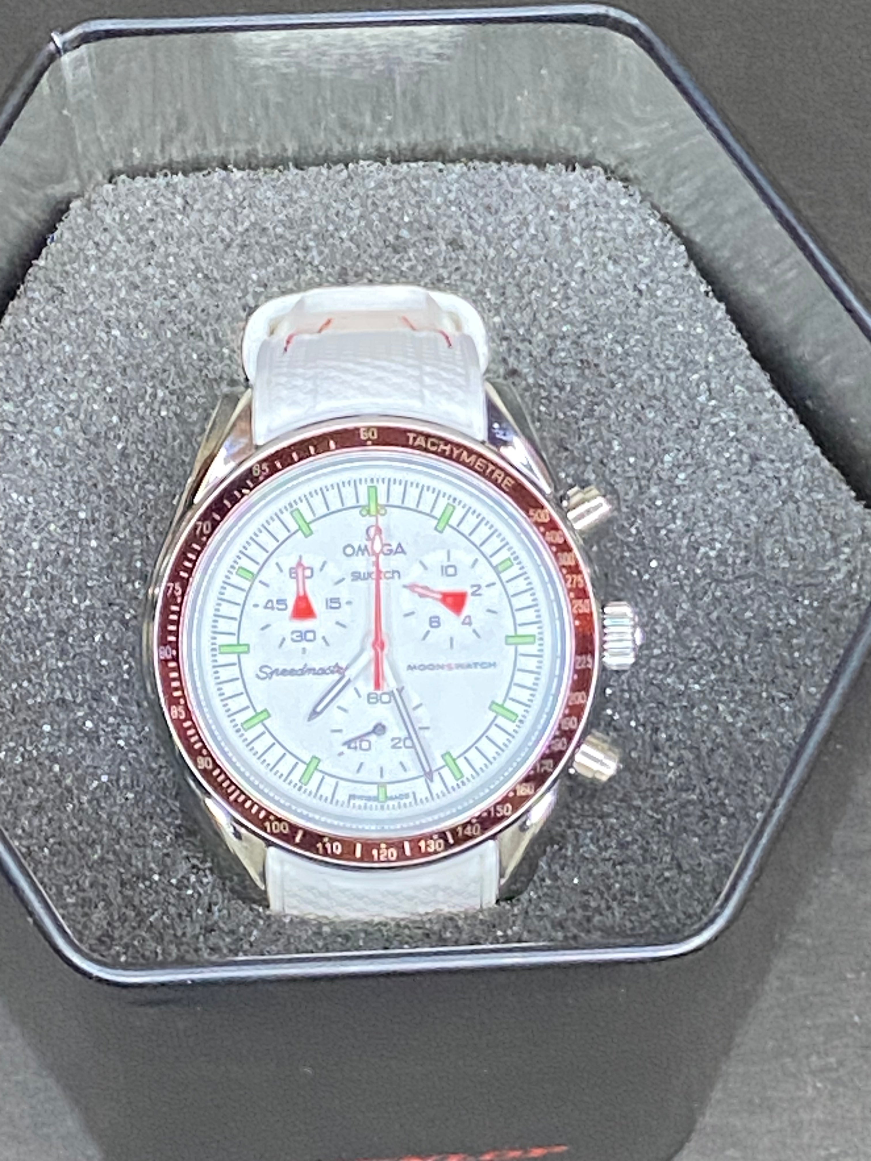 Omega x Swatch Moonswatch Mission To Mars – Metal Case Mod