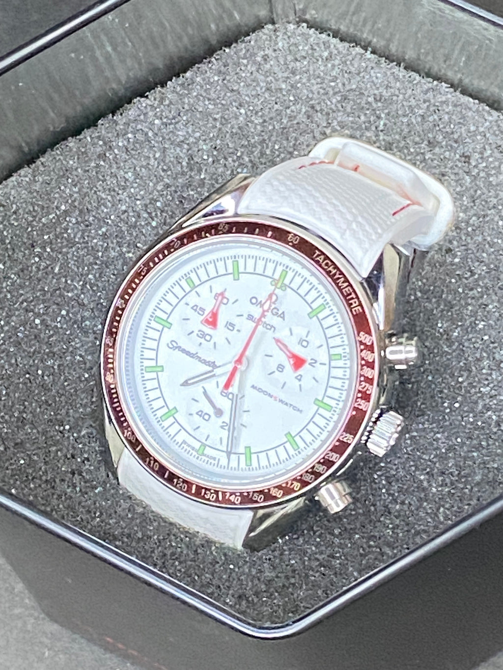 Omega x Swatch Moonswatch Mission To Mars – Metal Case Mod