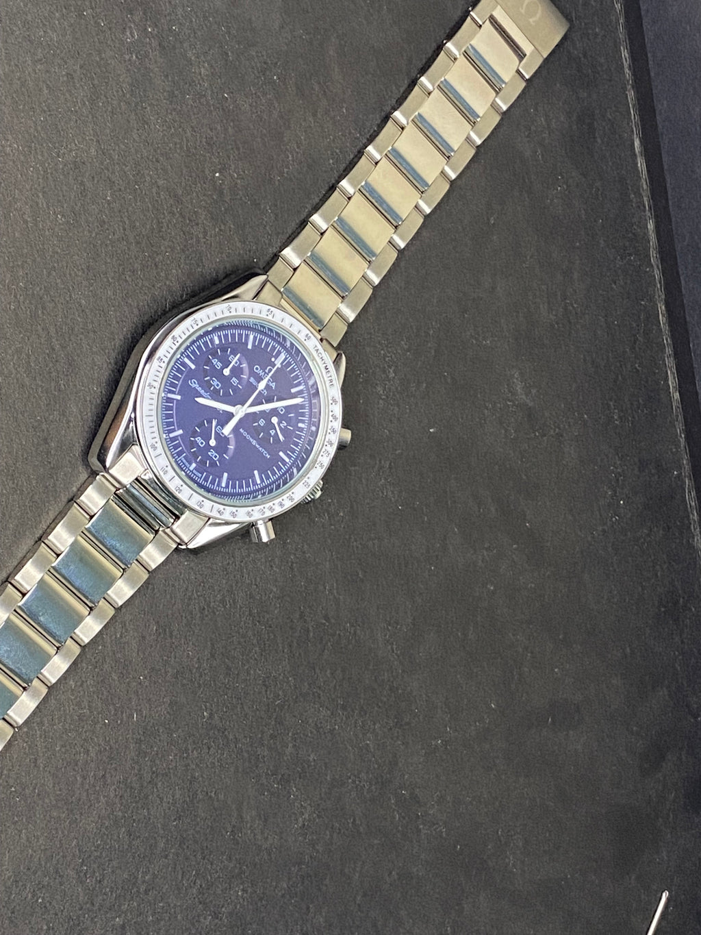 Swatch x Omega Moonswatch “Mission to Neptune” – Premium Metal Case Mod | Collector’s Edition