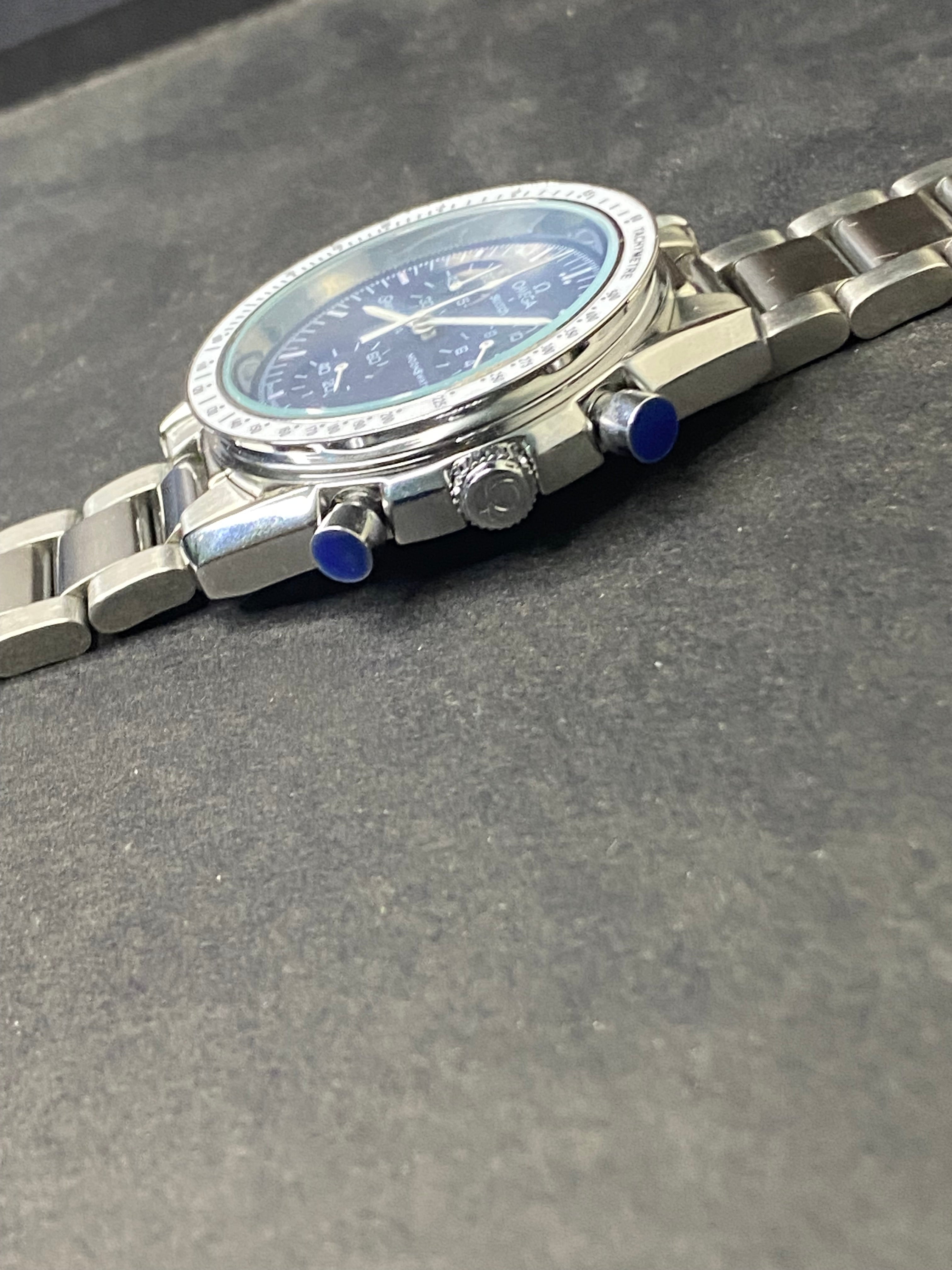 Swatch x Omega Moonswatch “Mission to Neptune” – Premium Metal Case Mod | Collector’s Edition