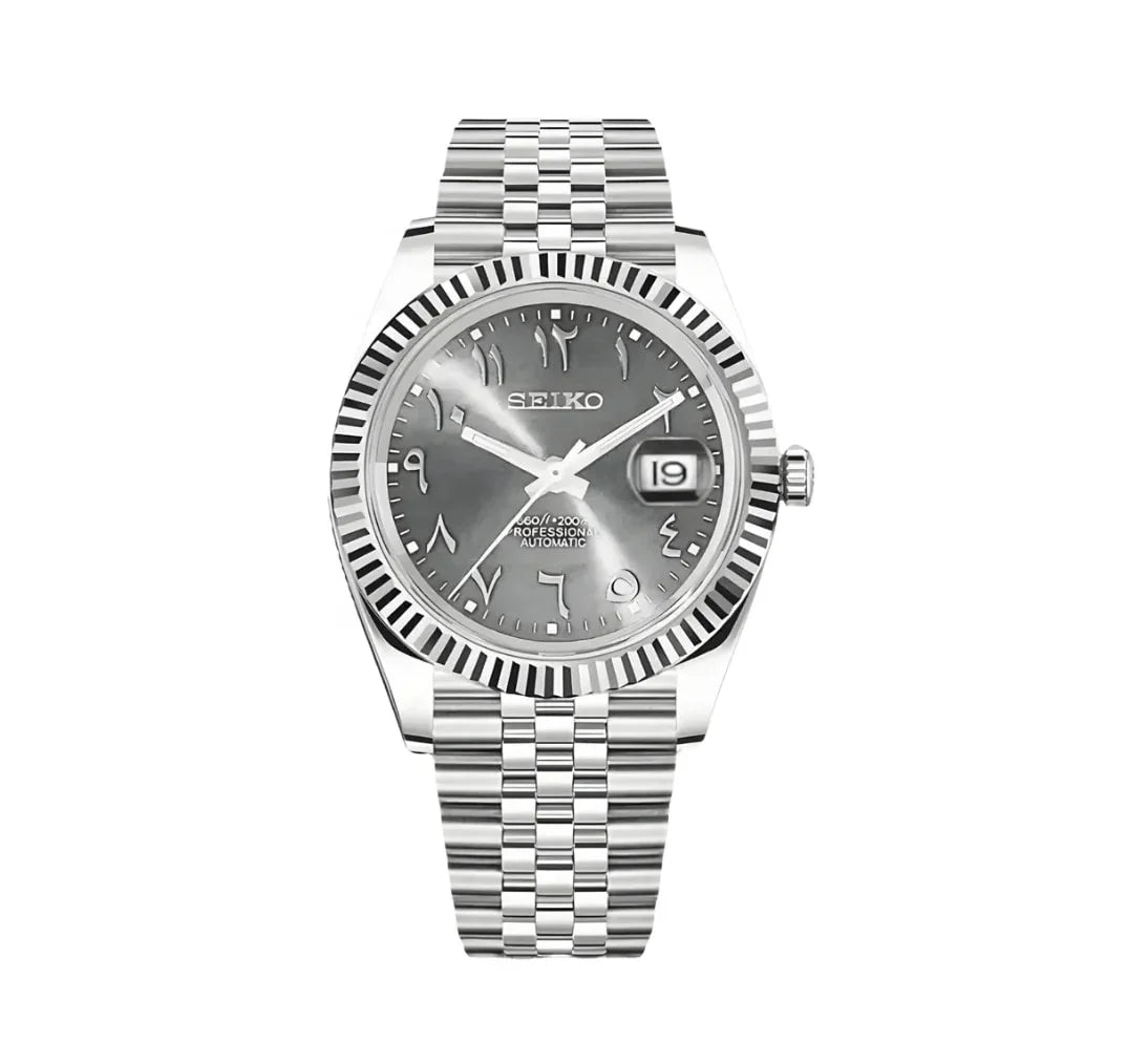Seiko Mod Datejust Arabic Dial | Automatic 40mm | Multiple Colors