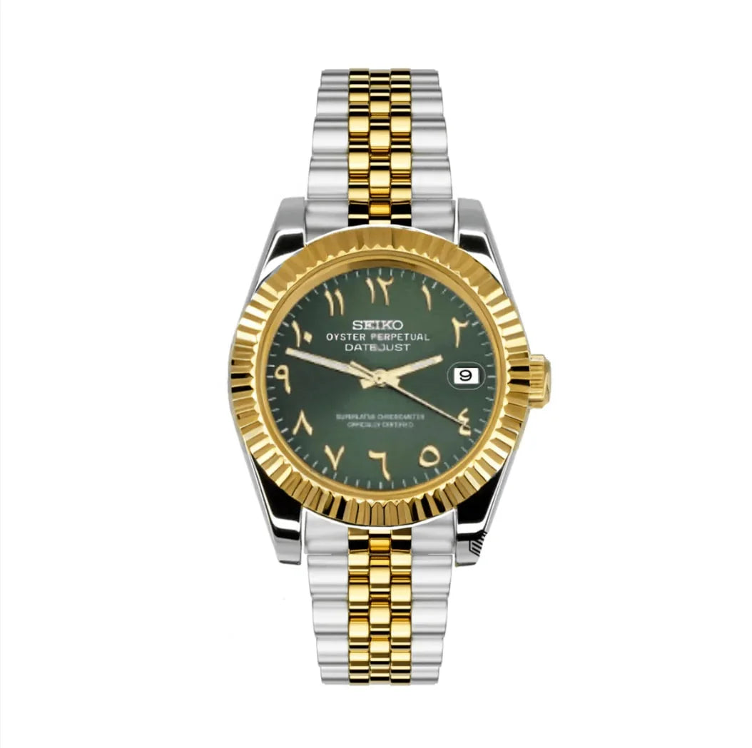 Seiko Mod Datejust Arabic Dial | Automatic 40mm | Multiple Colors