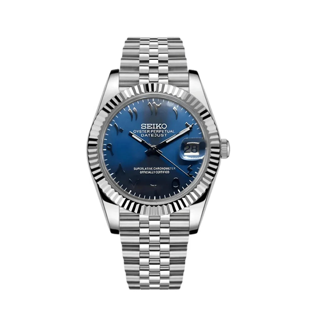 Seiko Mod Datejust Arabic Dial | Automatic 40mm | Multiple Colors