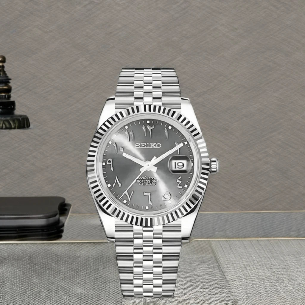 Seiko Mod Datejust Arabic Dial | Automatic 40mm | Multiple Colors