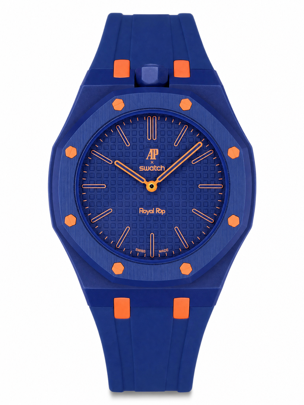 Custom AP x Swatch Royal Pop Mod Watch – Ready to Wear
