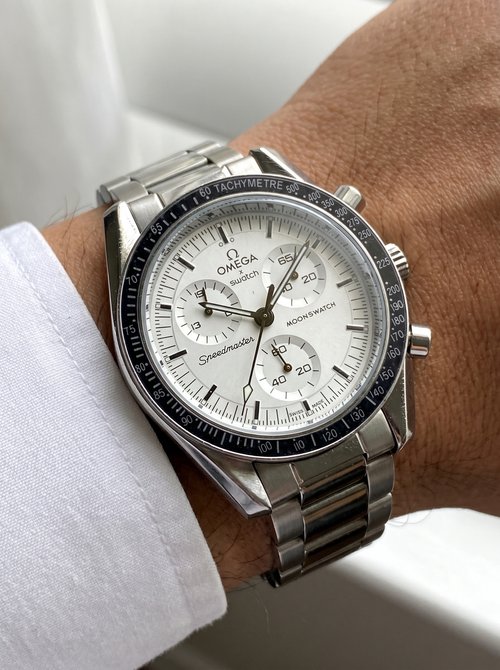 Custom Omega x Swatch MoonSwatch 1965 Metal Case Mod